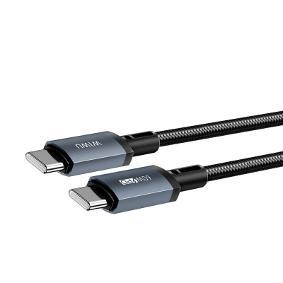 Wiwu Wi-C057 Titanlink Series Type-C to Type-C Fast Charging PD Data and Charging Cable 60W 1M - 3