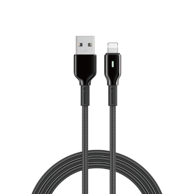 Wiwu Wi-C074 Drualink Series USB-A to Lightning Fast Charging Cable 1M - 1