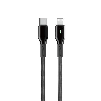 Wiwu Wi-C076 Drualink Series Type-C to Lightning PD Fast Charging Cable 27W 1M - 3