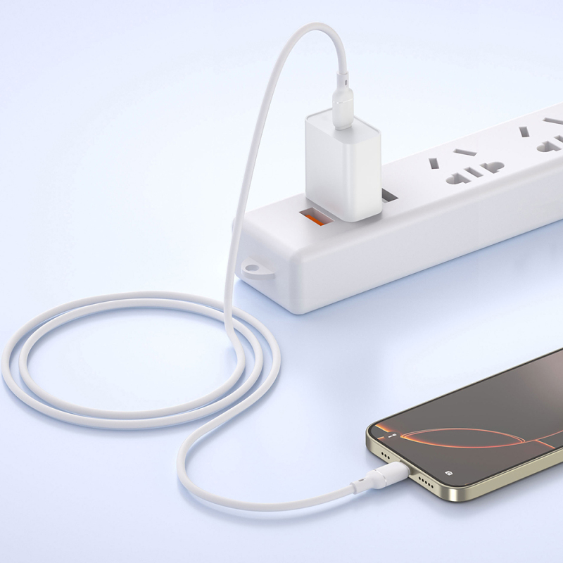 Wiwu Wi-C089 Stellar Serisi Type-C to Lightning Hızlı Şarj Özellikli PD Data ve Şarj Kablosu 27W 1M - 4