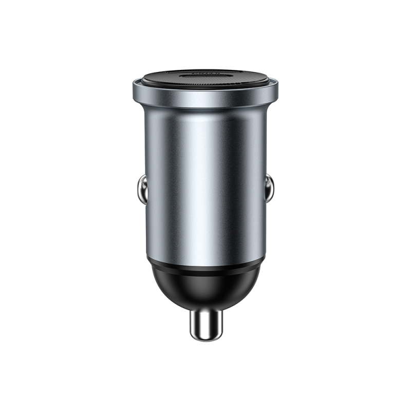 Wiwu Wi-CC030 Nano Lite Serisi Type-C + USB-A Hızlı Şarj Özellikli Akım Korumalı Araç Şarj Aleti PD ve QC3.0 35W - 5