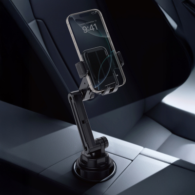 Wiwu Wi-CH059 Gentleman 360 Derece Dönebilen Teleskopik Açılı Bardaklık Tasarım Araç Telefon Tutucu - 8