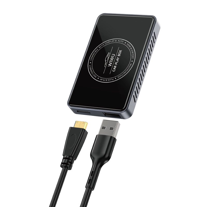 Wiwu Wi-CP004 HDMI Girişli Bölünmüş Ekran Özellikli CarPlay Wireless Adaptör 2.0 - 1