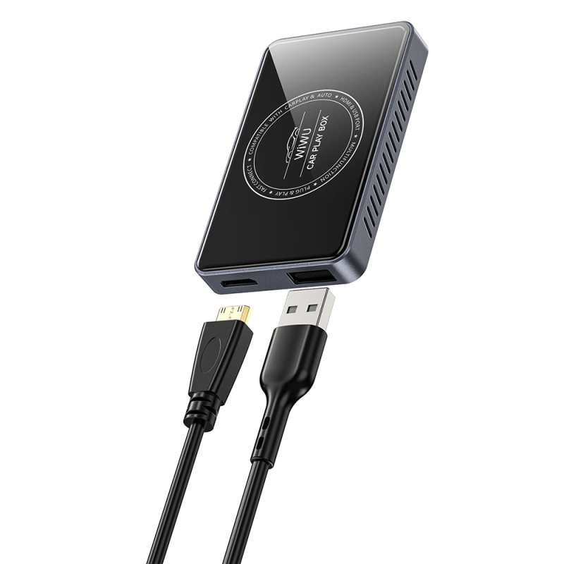 Wiwu Wi-CP004 HDMI Girişli Bölünmüş Ekran Özellikli CarPlay Wireless Adaptör 2.0 - 5