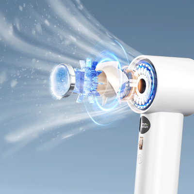Wiwu Wi-FS016 Dijital LED Göstergeli Soğutucu El Fanı - 10