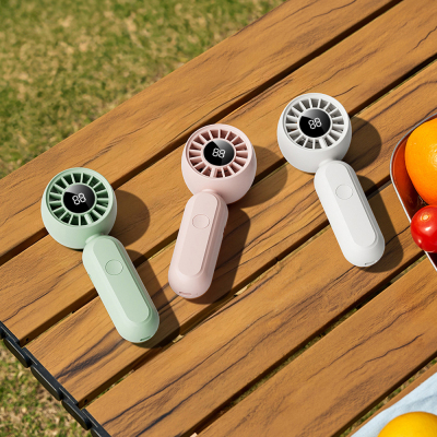 Wiwu Wi-FS017 Bubble Mini Pro Serisi 3 Kademeli Dijital LED Göstergeli Katlanabilir Portatif Soğutucu El Fanı - 15
