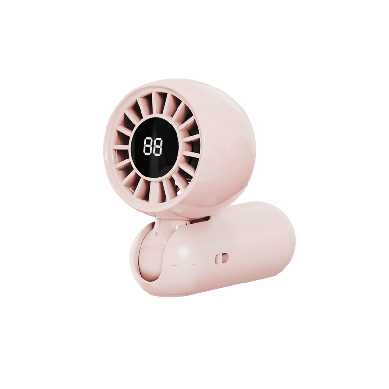 Wiwu Wi-FS017 Bubble Mini Pro Serisi 3 Kademeli Dijital LED Göstergeli Katlanabilir Portatif Soğutucu El Fanı - 3
