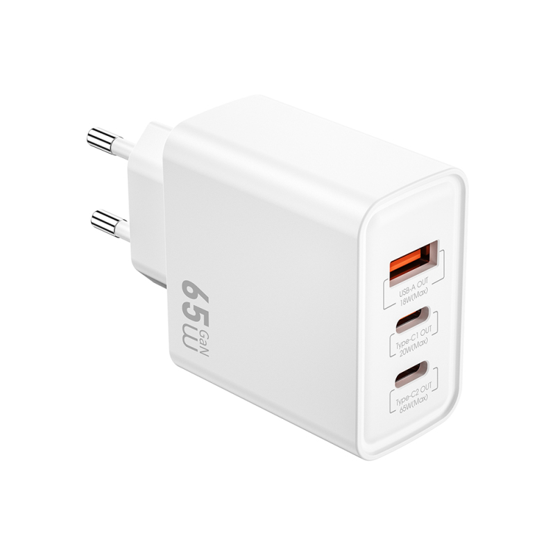 Wiwu Wi-G005 Essen Serisi GaN Tech PD Hızlı Şarj Özellikli Şarj Başlığı 65W - 3