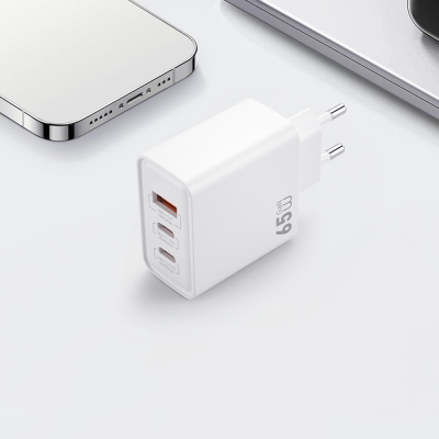 Wiwu Wi-G005 Essen Serisi GaN Tech PD Hızlı Şarj Özellikli Şarj Başlığı 65W - 7