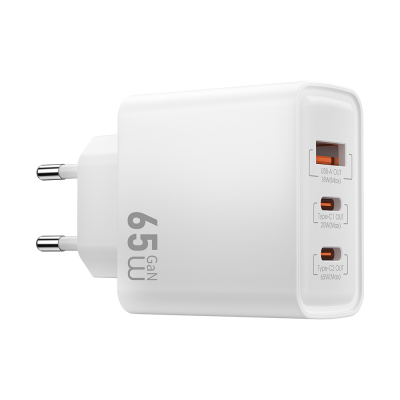 Wiwu Wi-G005 Essen Serisi GaN Tech PD Hızlı Şarj Özellikli Şarj Başlığı 65W - 2