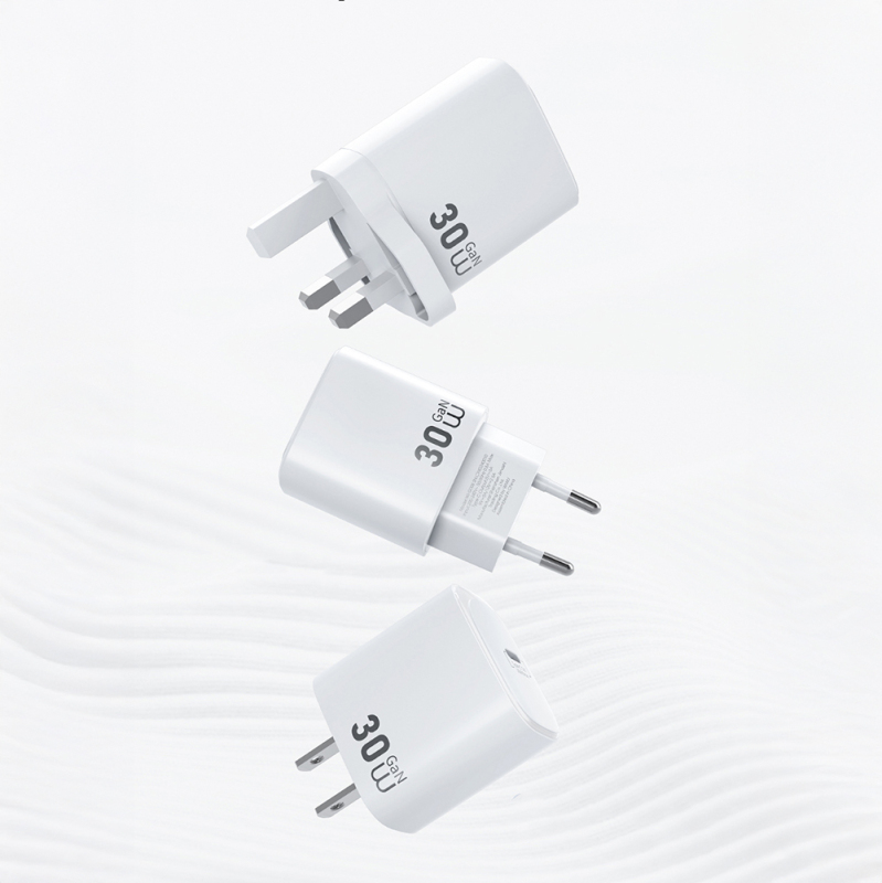 Wiwu Wi-G008 Essen Series GaN Tech PD Fast Charging Head Type-C to Type-C PD 30W Wired Charging Set - 6