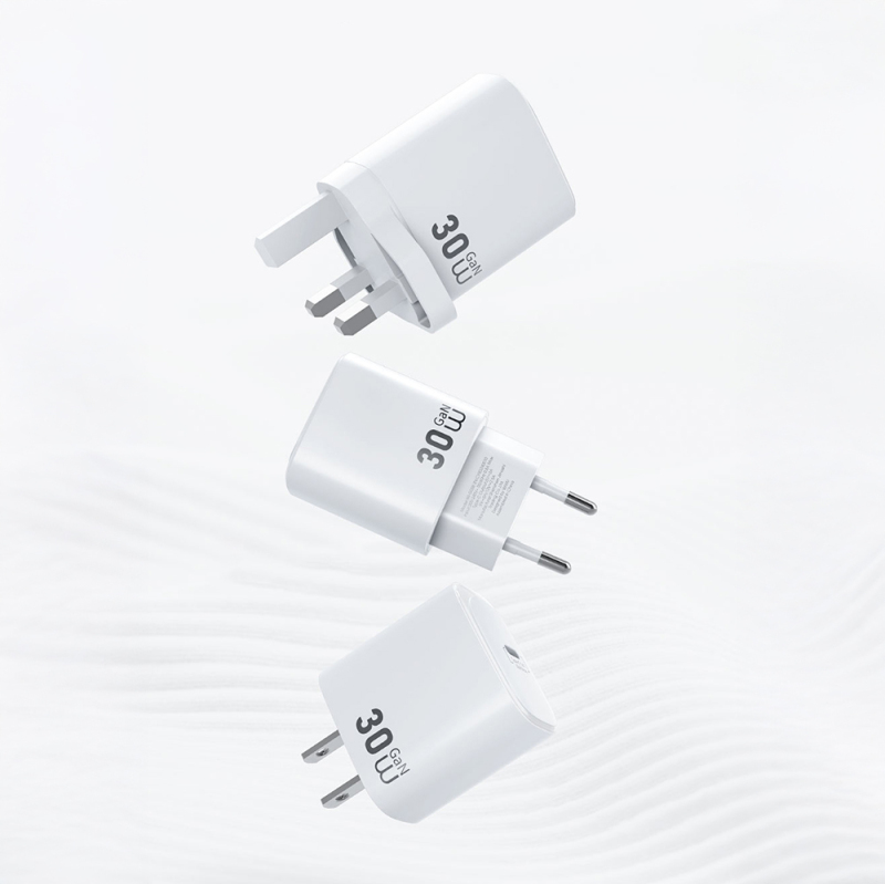 Wiwu Wi-G008 Essen Serisi GaN Tech PD Hızlı Şarj Özellikli Şarj Başlığı 30W - 8