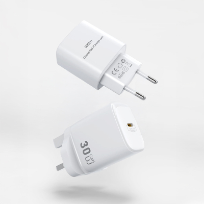 Wiwu Wi-G008 Essen Serisi GaN Tech PD Hızlı Şarj Özellikli Şarj Başlığı 30W - 7
