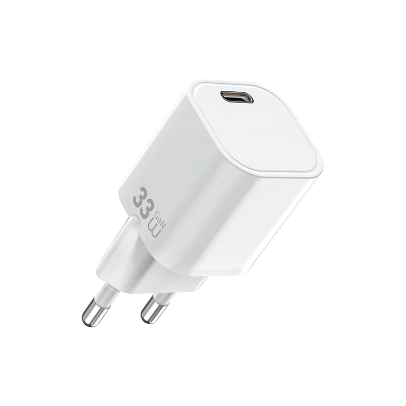 Wiwu Wi-G015 Cube Serisi GaN Tech PD Hızlı Şarj Özellikli Mini Şarj Başlığı 33W - 1