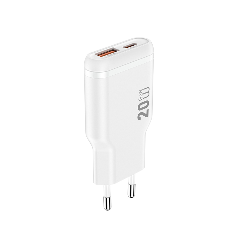 Wiwu Wi-G032 Essen Slim Serisi GaN Tech PD Hızlı Şarj Özellikli Şarj Başlığı 20W - 4