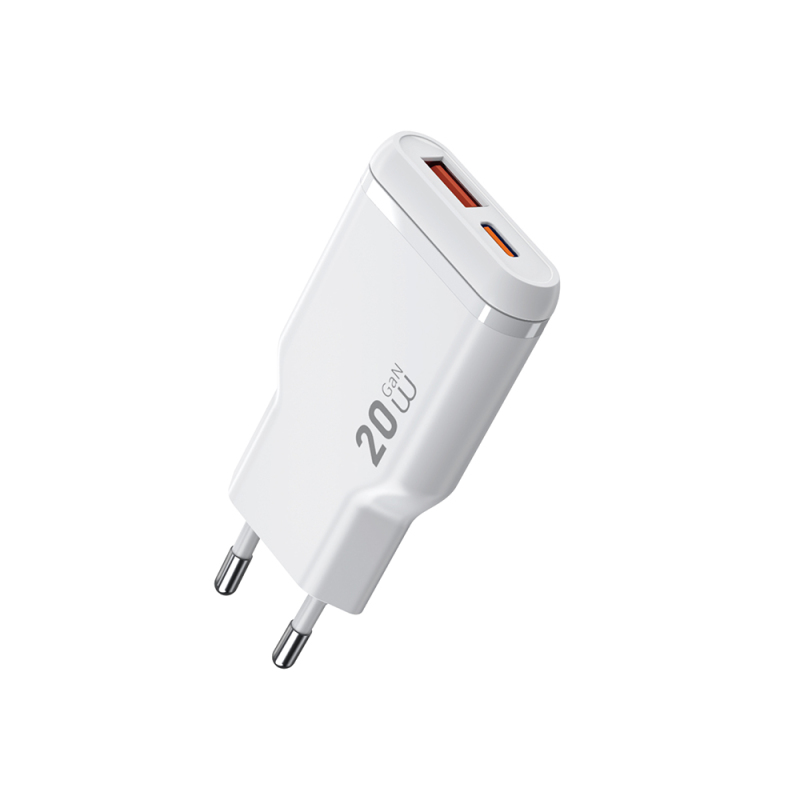 Wiwu Wi-G032 Essen Slim Serisi GaN Tech PD Hızlı Şarj Özellikli Şarj Başlığı 20W - 2
