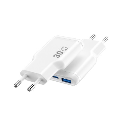 Wiwu Wi-G033 Essen Slim Serisi GaN Tech PD Hızlı Şarj Özellikli Şarj Başlığı 30W - 6
