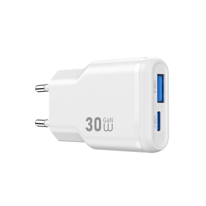 Wiwu Wi-G033 Essen Slim Serisi GaN Tech PD Hızlı Şarj Özellikli Şarj Başlığı 30W - 3