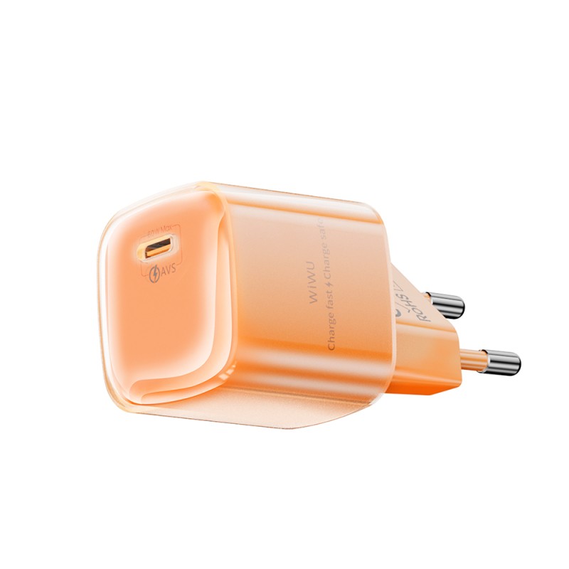 Wiwu Wi-G037 Jade Dynamic Serisi AVS Özellikli GaN Tech PD Hızlı Şarj Özellikli Şarj Başlığı 60W - 3