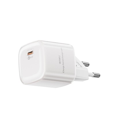Wiwu Wi-G037 Jade Dynamic Serisi AVS Özellikli GaN Tech PD Hızlı Şarj Özellikli Şarj Başlığı 60W - 5