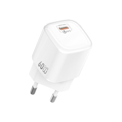 Wiwu Wi-G037 Jade Dynamic Serisi AVS Özellikli GaN Tech PD Hızlı Şarj Özellikli Şarj Başlığı 60W - 4