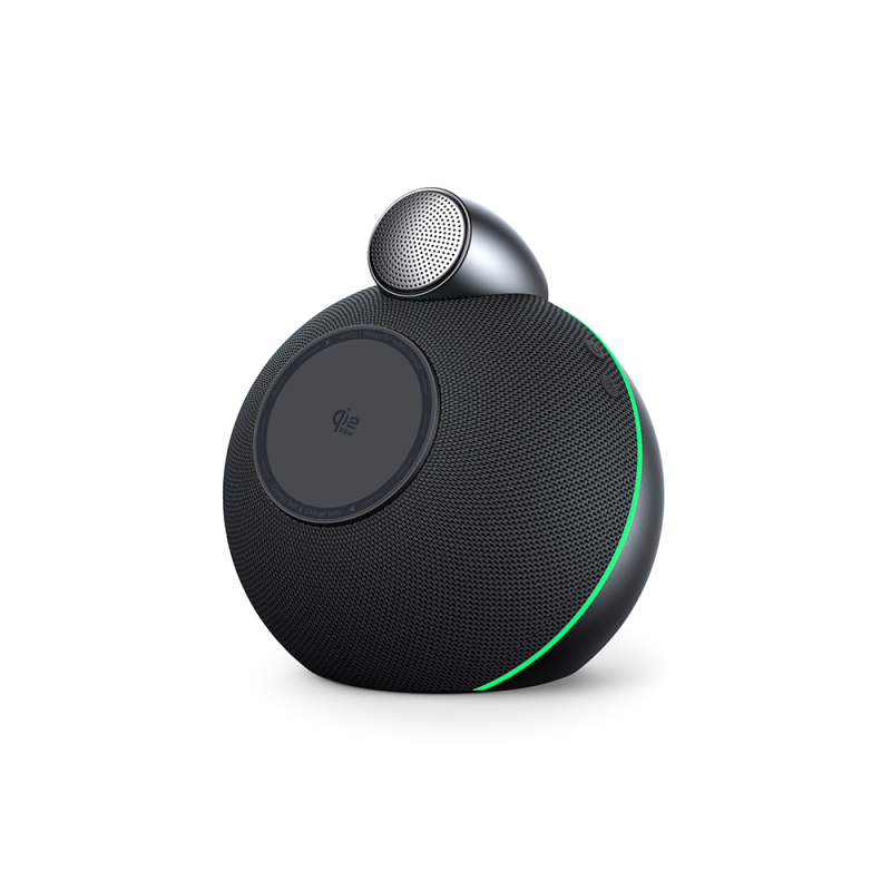 Wiwu Wi-G042 Qi2 Şarj Teknolojili Bluetooth Speaker Hoparlör Özellikli 25W Kablosuz Şarj Standı - 2