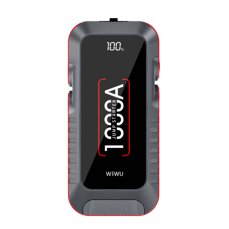 Wiwu Wi-JS001 LED Light Car Battery Emergency Booster Power Supply Powerbank 12V 37W 10000mAh - 4
