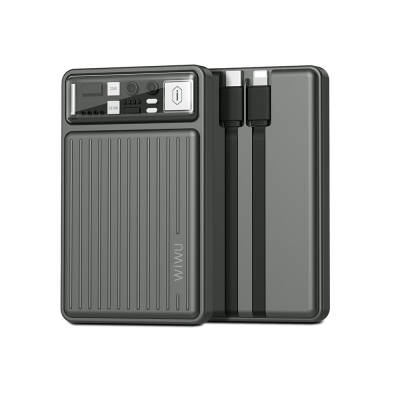 Wiwu Wi-P004 Trunk Series Portable Powerbank PD 22.5W 10000mAh with Type-C Lightning Output - 1