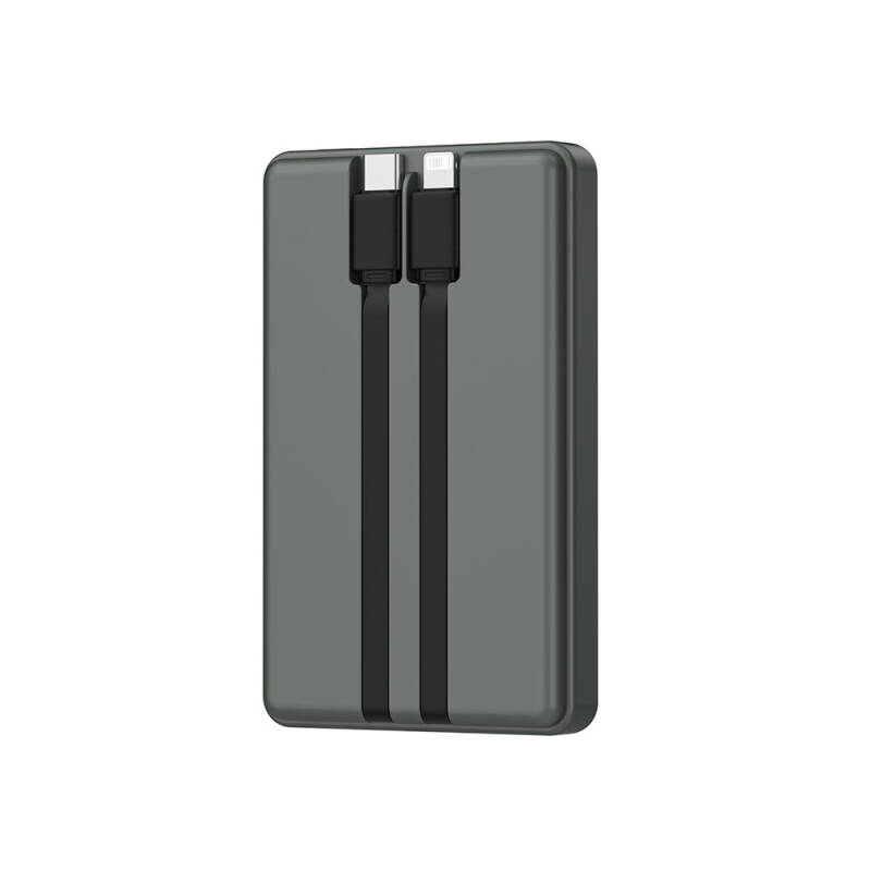 Wiwu Wi-P004 Trunk Series Portable Powerbank PD 22.5W 10000mAh with Type-C Lightning Output - 3