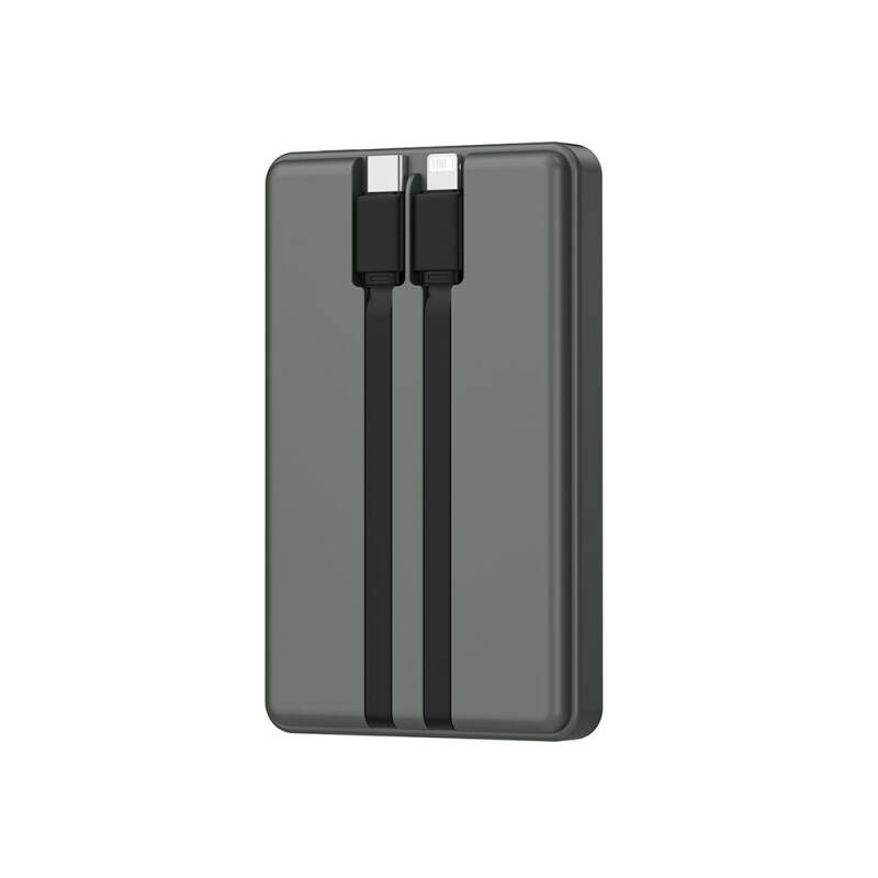 Wiwu Wi-P004 Trunk Serisi Type-C Lightning Çıkışlı Taşınabilir Powerbank PD 22.5W 10000mAh - 3
