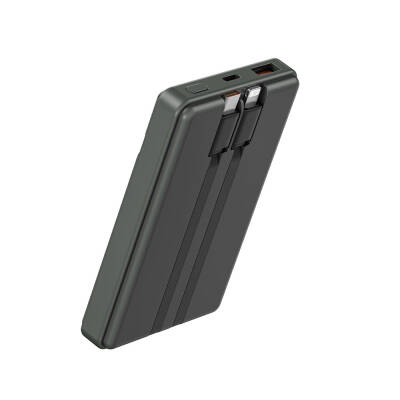 Wiwu Wi-P004 Trunk Serisi Type-C Lightning Çıkışlı Taşınabilir Powerbank PD 22.5W 10000mAh - 6