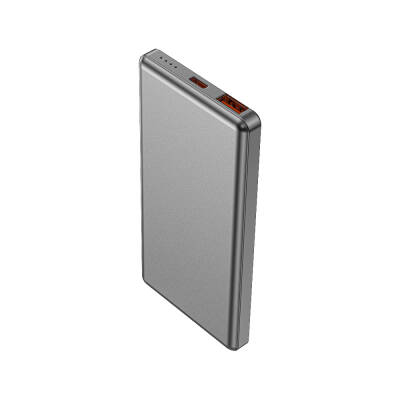 Wiwu Wi-P013 Slim Series Ultra Thin Portable Powerbank with LED Light Indicator 10000mAh 22.5W - 5