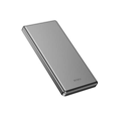 Wiwu Wi-P013 Slim Series Ultra Thin Portable Powerbank with LED Light Indicator 10000mAh 22.5W - 6