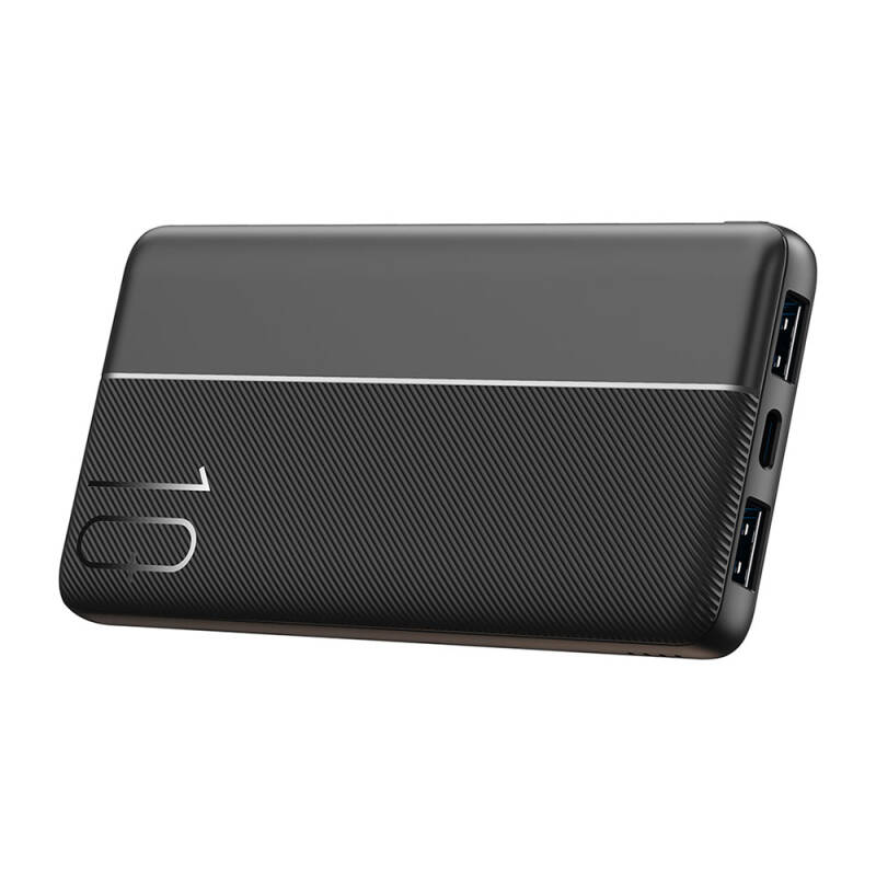 Wiwu Wi-P032 Dual USB-A and Type-C PD LED Light Indicator Portable Powerbank 10000mAh - 8