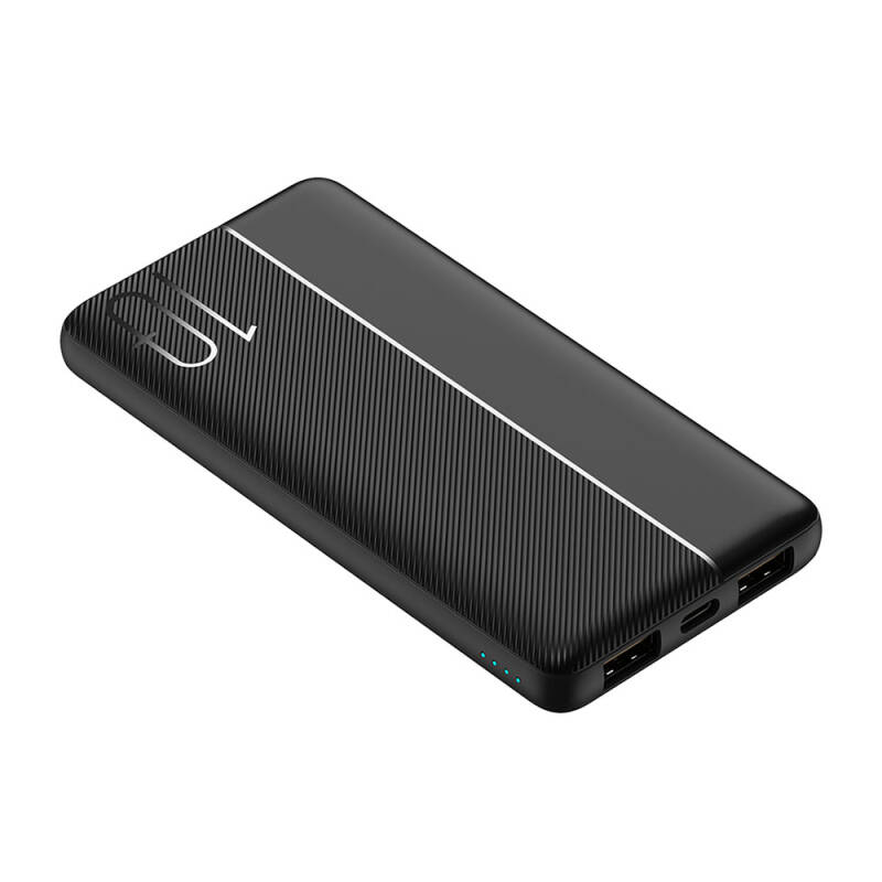 Wiwu Wi-P032 Dual USB-A ve Type-C PD LED Işık Göstergeli Taşınabilir Powerbank 10000mAh - 7