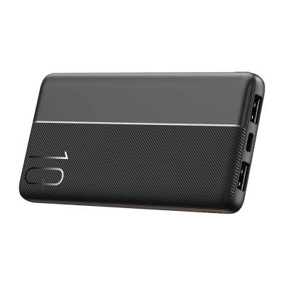 Wiwu Wi-P032 Dual USB-A ve Type-C PD LED Işık Göstergeli Taşınabilir Powerbank 10000mAh - 8