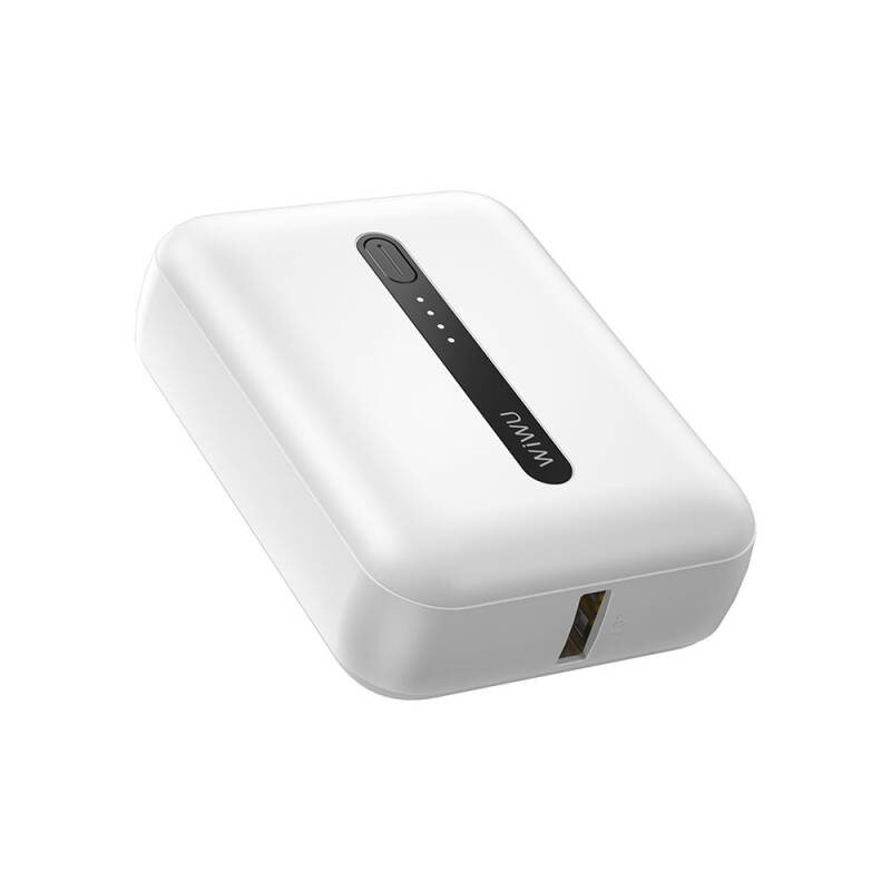 Wiwu Wi-P033 LED Işık Göstergeli Taşınabilir Mini Powerbank 10000mAh - 6