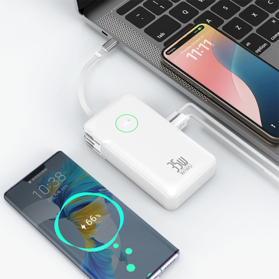Wiwu Wi-P049 Noble Series Type-C Wired Digital LED Display Powerbank PD 35W 10000mAh - 6