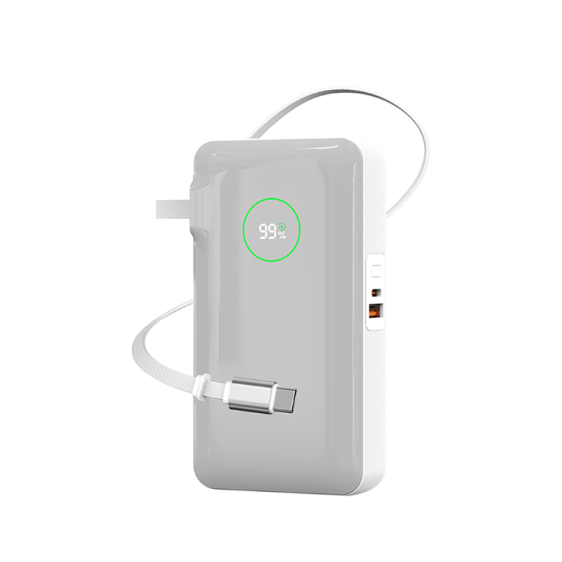 Wiwu Wi-P049 Noble Series Type-C Wired Digital LED Display Powerbank PD 35W 10000mAh - 3