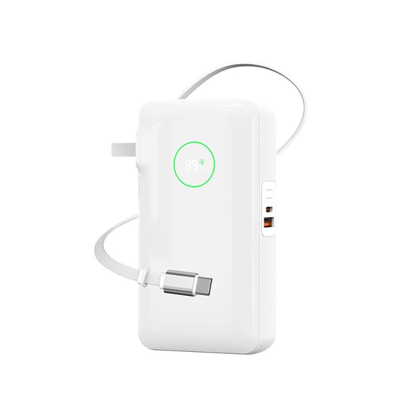 Wiwu Wi-P049 Noble Series Type-C Wired Digital LED Display Powerbank PD 35W 10000mAh - 4