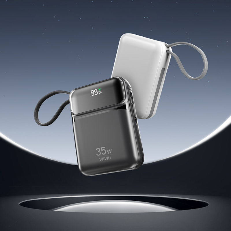 Wiwu Wi-P052 Galaxy Serisi Type-C Lightning Çıkışlı Taşınabilir Powerbank PD 35W 10000mAh - 14