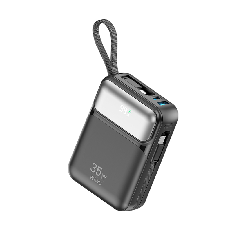 Wiwu Wi-P052 Galaxy Serisi Type-C Lightning Çıkışlı Taşınabilir Powerbank PD 35W 10000mAh - 3