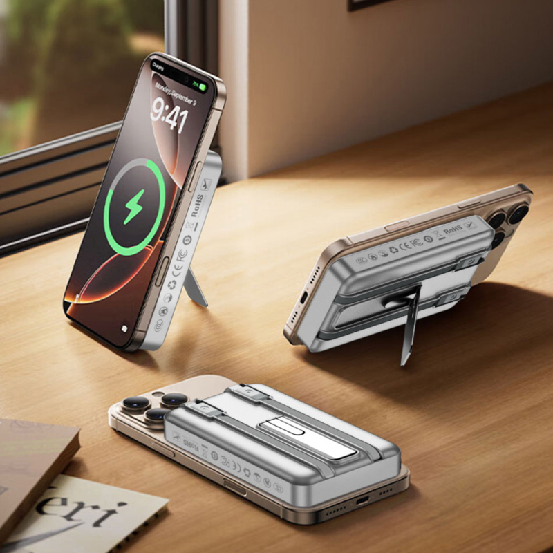 Wiwu Wi-P056 Portable Wireless Charging and PD Fast Charging Power Bank 15W 10000mAh - 19