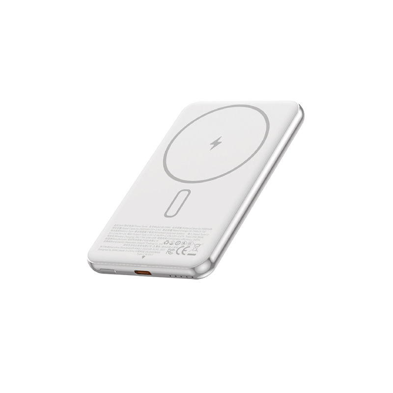 Wiwu Wi-P088 LED Işık Göstergeli PD 20W Kablosuz Powerbank 5000mAh 15W - 3