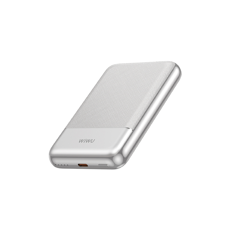 Wiwu Wi-P089 LED Işık Göstergeli PD 20W Kablosuz Powerbank 10.000mAh 15W - 1