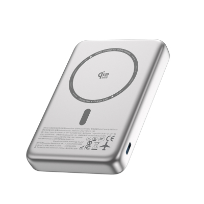 Wiwu Wi-P090 Mag Pro Serisi Qi2 Şarj Teknolojili Standlı 45W Taşınabilir M-safe Wireless Powerbank 10.000mAh - 2