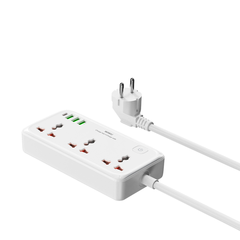 Wiwu Wi-S005 GaN Tech Power Strip Çoklu Priz 30W - 4