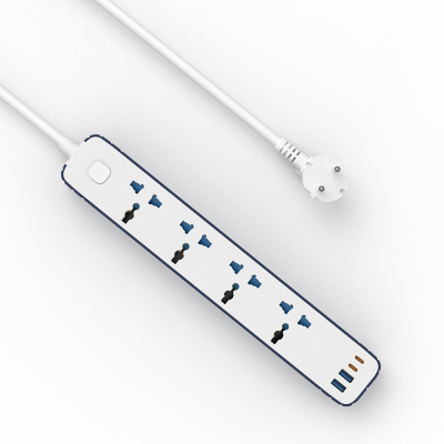 Wiwu Wi-S007 20W GaN Tech Power Strip 8 in 1 Çoklu Priz 2M - 3