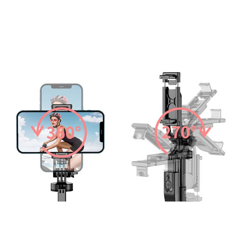 Wiwu Wi-SE005 Multifunctional Stabilizer Detachable Live Streaming Tripod Selfie Stick - 5