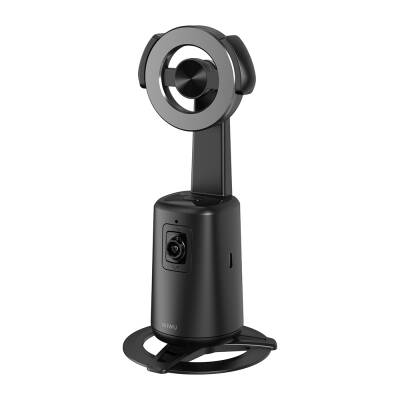 Wiwu Wi-SE010 Live Broadcast 360° Rotatable Smart Face Recognition Tracking Featured Magnetic Gimbal Stabilizer Stand - 3